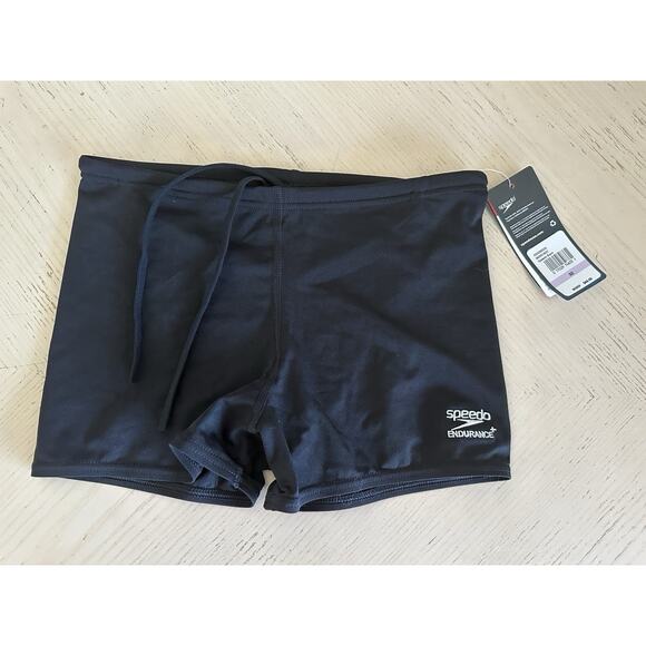 Speedo Men's Endurance+ Swimsuit Black Size 32 - Picture 1 of 3